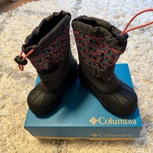 Columbia Children’s Printed Twin Tundra Waterproof boots